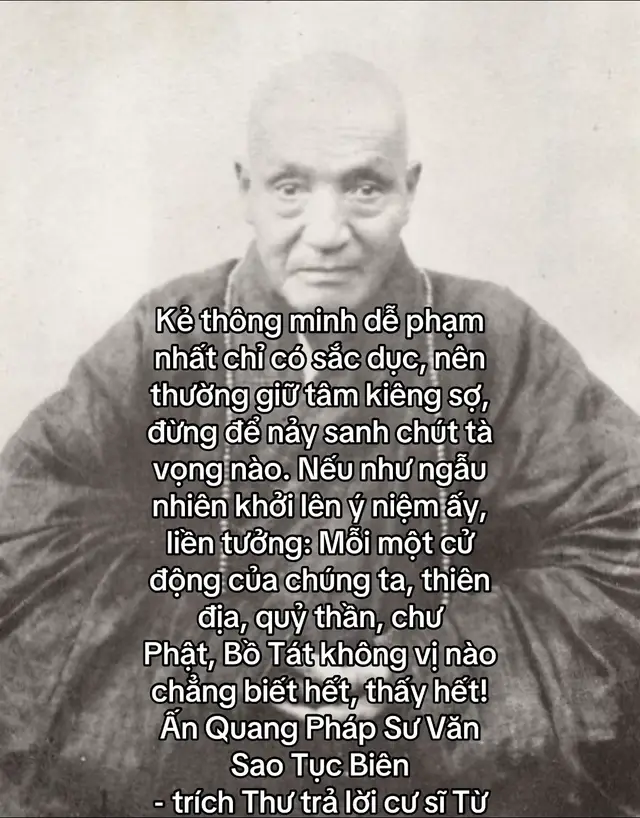 Ấn Quang Đại Sư khai thị