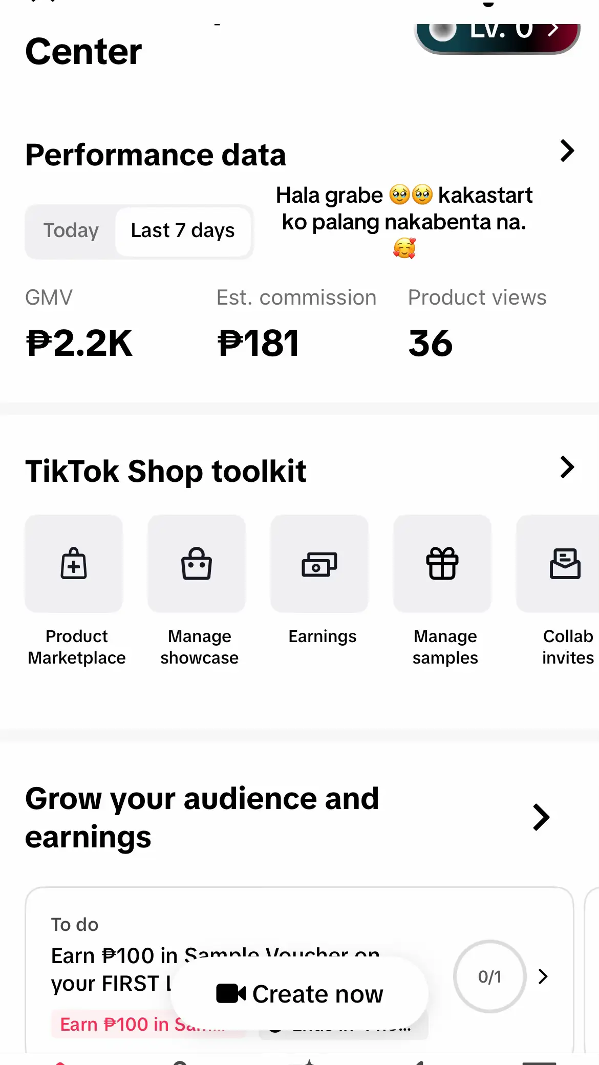 First commission 🥰  Thank you Lord🥹 #tiktokafiliate #fyp #engagement 