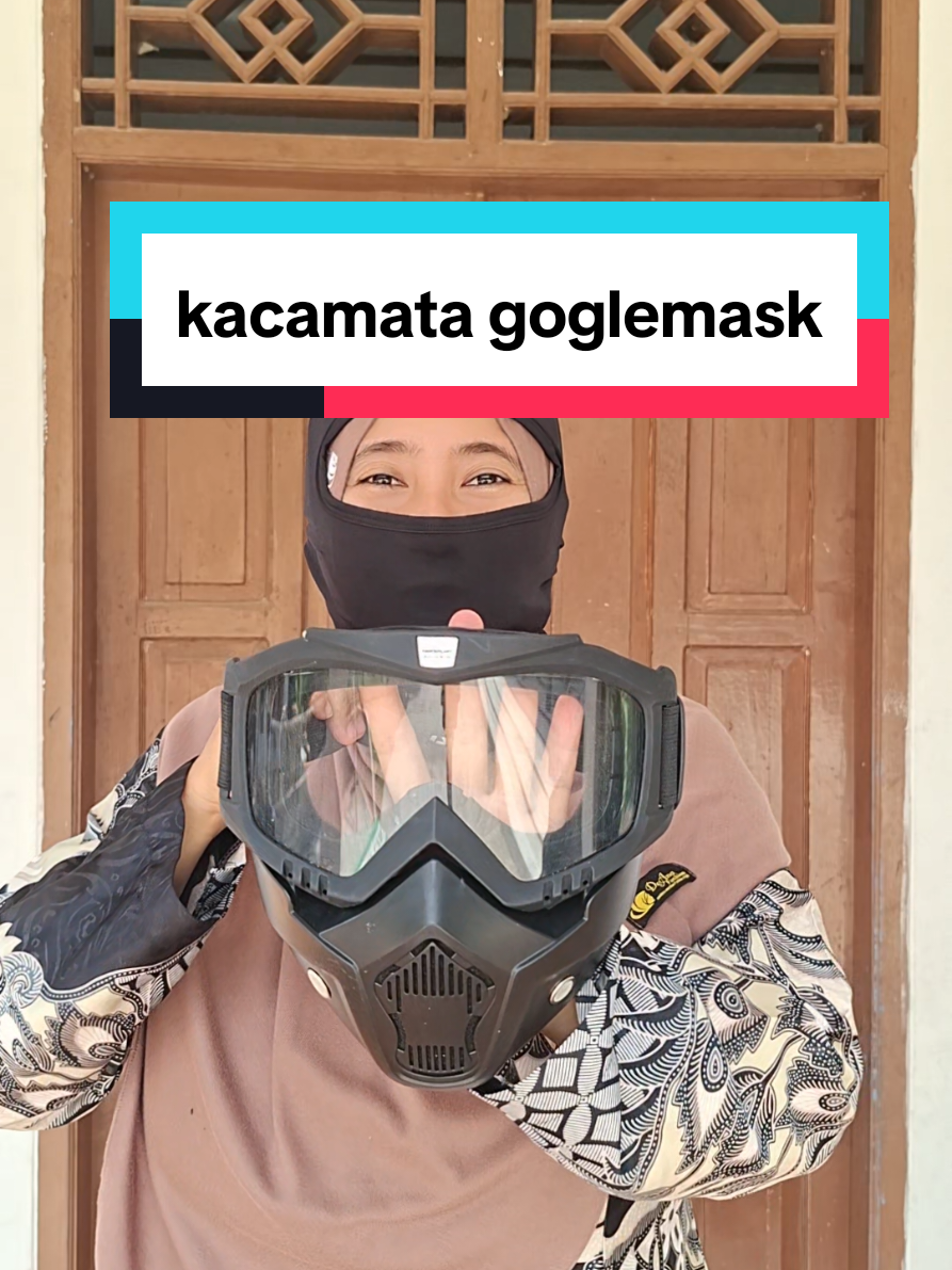 Membalas @musafir_cinmmm serbaguna kak#kacamatagoglemask #maskermotor #foryoupage 
