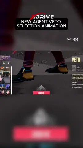 NEW AGENT VETO SELECTION ANIMATION