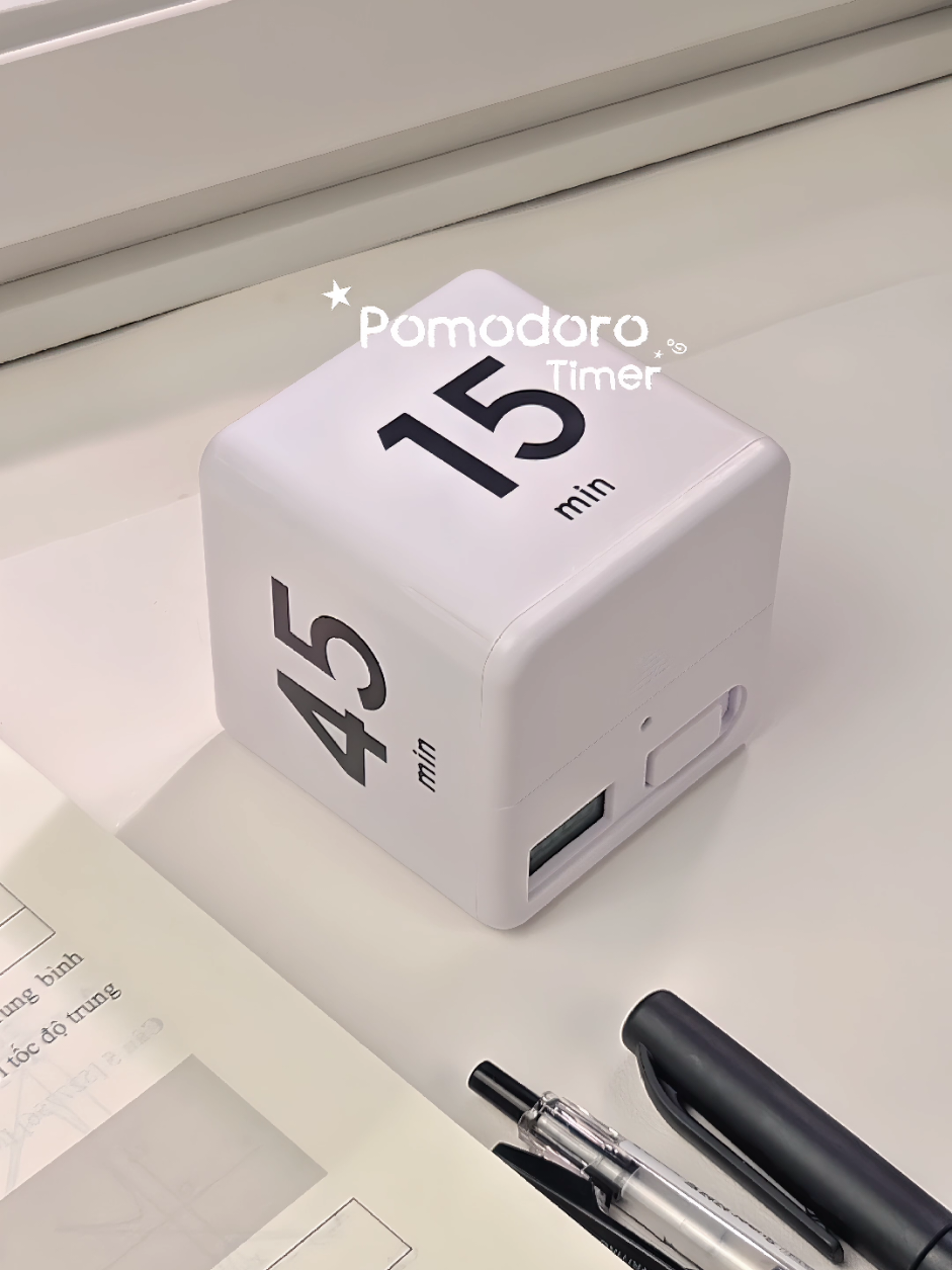 đồng hồ pomodoro này khá dễ dùng & cũng tiệm desgin của ẻm cũng xinh để decor siu đẹpp rate ẻm 1000/10 🤍 #pomodoro #timer #studytok #fyp #viral 