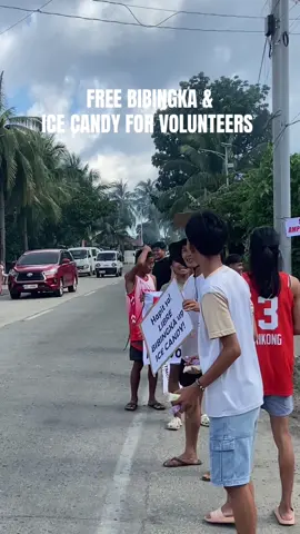 FREE BIBINGKA AND ICE CANDY FOR VOLUNTEERS  #BangonCebu #fyp #bisaya 