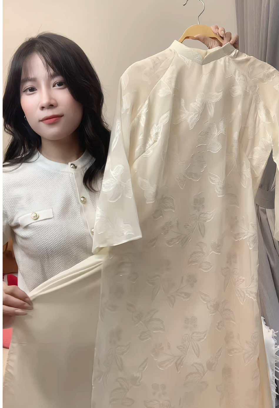 Hẹn mọi người tối nay trong live nhé!!! #aodaivietnam #aodaitet #aodaicachtan #viralvideo 