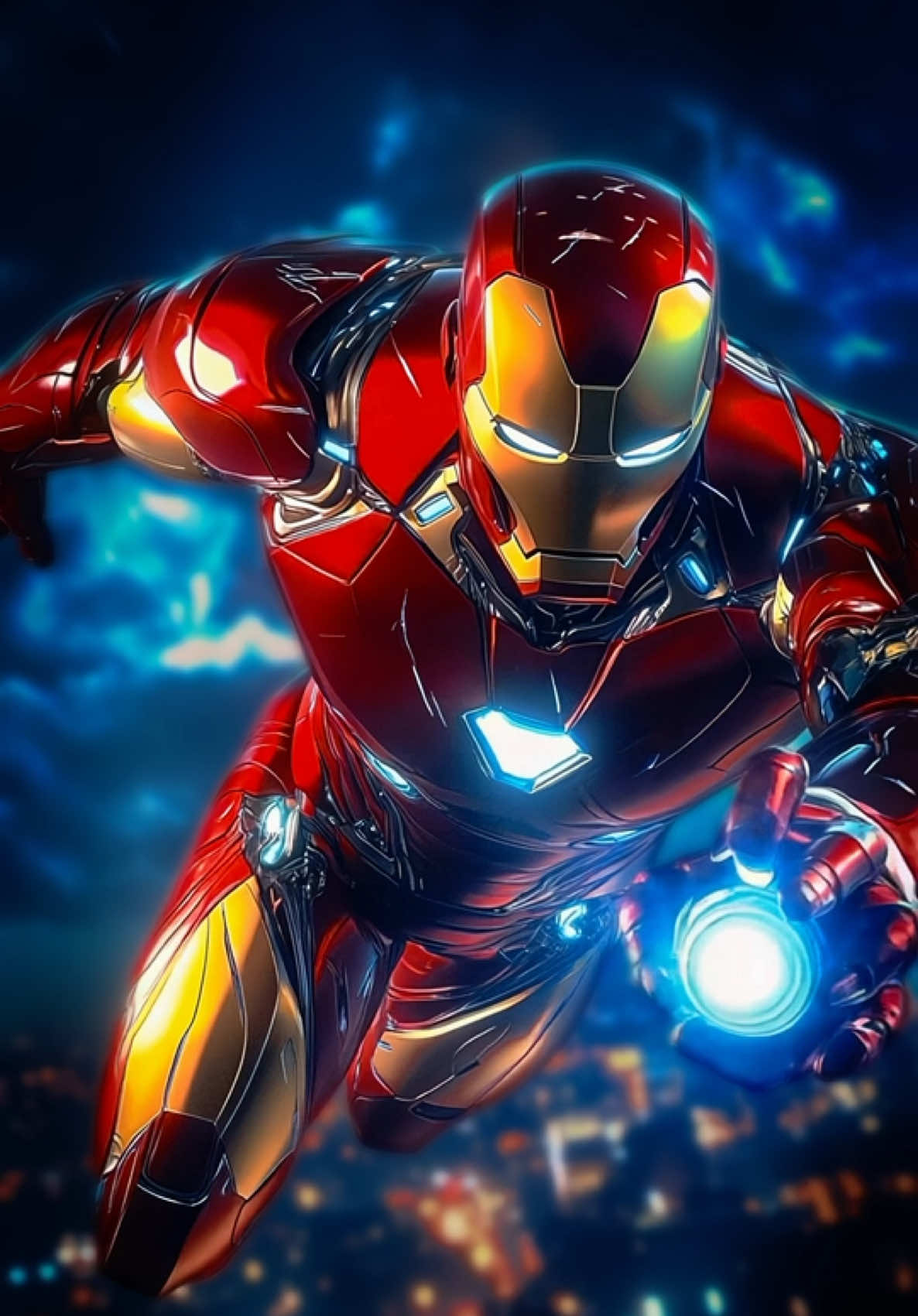 Iron Man Inspired Wallpaper #ironman #pixelpulse #fyp #marvel #avengers 