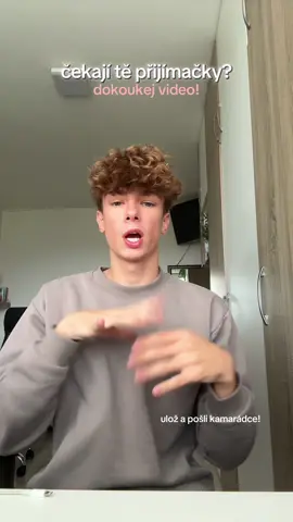 Přijímačky zvládnete!❤️ Nezapomeň mě sledovat! #prijimacky #protebe #study #foryou 