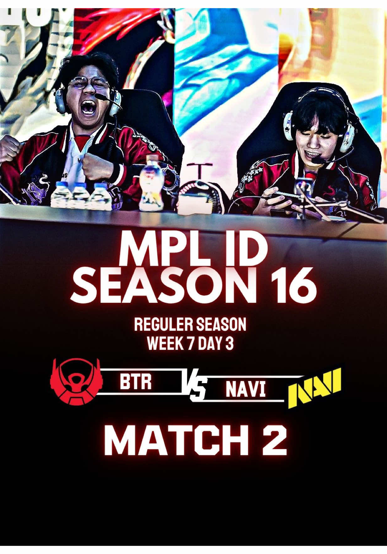 Highlights • MPL ID S16 || BTR VS NAVI - GAME 2 #mplindonesia  #NEXTJagoanMabar #MLBBNEXT2025 #fyp 