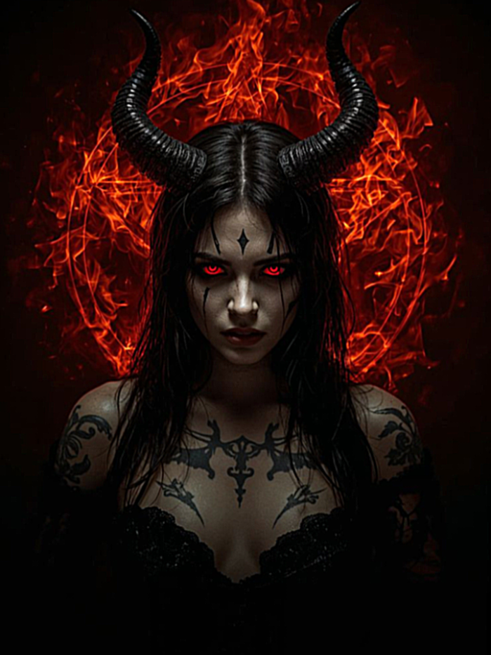 Ángel y demonio. #angel  #demon  #demonio  #infierno 