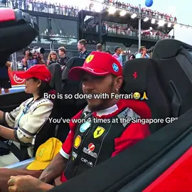 Bro roasting the interviewer #lewishamilton #formula1 #ferrari #funny #fyp 