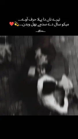 تیرے ناں دا پہلا حرف آوے۔۔۔ میکو سال دے سدمے بھل ویدن۔۔۔💫❤️ . . #poetrystatus #triending #poetry #foryoupagе #fyppppppppppppppppppp 