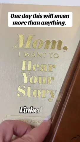 A guided journal to fill out for your kids or give to your parents where they can answer questions to tell more about their story or yours. It’s something that will be treasured forever. Do it while you still can. This is for just one book. We can also get both. #guidedjournal #sentimental #giftforyou #yourstory #meaningful 