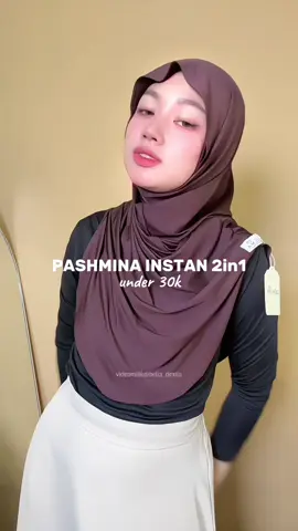 Enak bgt di pake nya nyaman #pashminainstan #pashmina2in1 #pashmina #pashminameleyot 