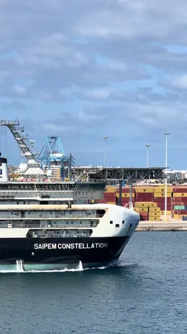 Saipem constellation inbound. #offshore #heavylift #pipelay #saipem #merchantmarine 