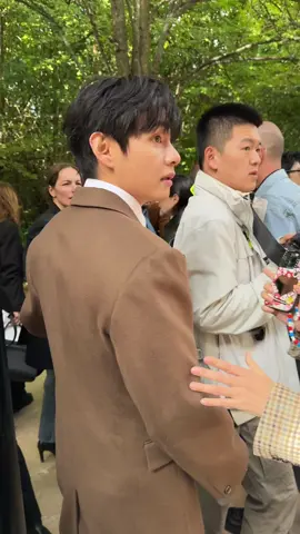 Kim Taehyung (V) at the Celine show in Paris #KimTaehyung #BTSV #Taehyung #V #Celine 