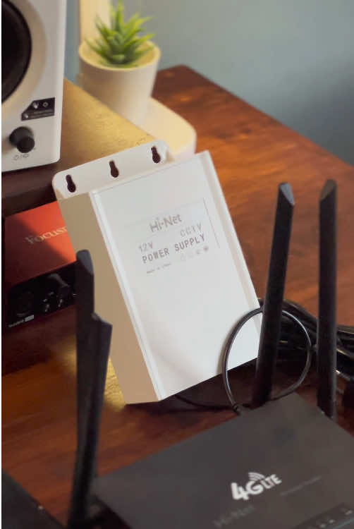 UPS Power Suplay untuk WiFi atau CCTV yang bisa buat perangkat tetap nyala walaupun mati lampu #ups #powersupply #hinet #etechid #wificctv 
