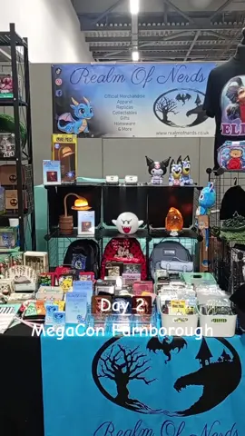 Day 2 MegaCon Farnborough bring it on 😁 #realmofnerds #nerdlife #cosplay #comiccon #comiccon2025 