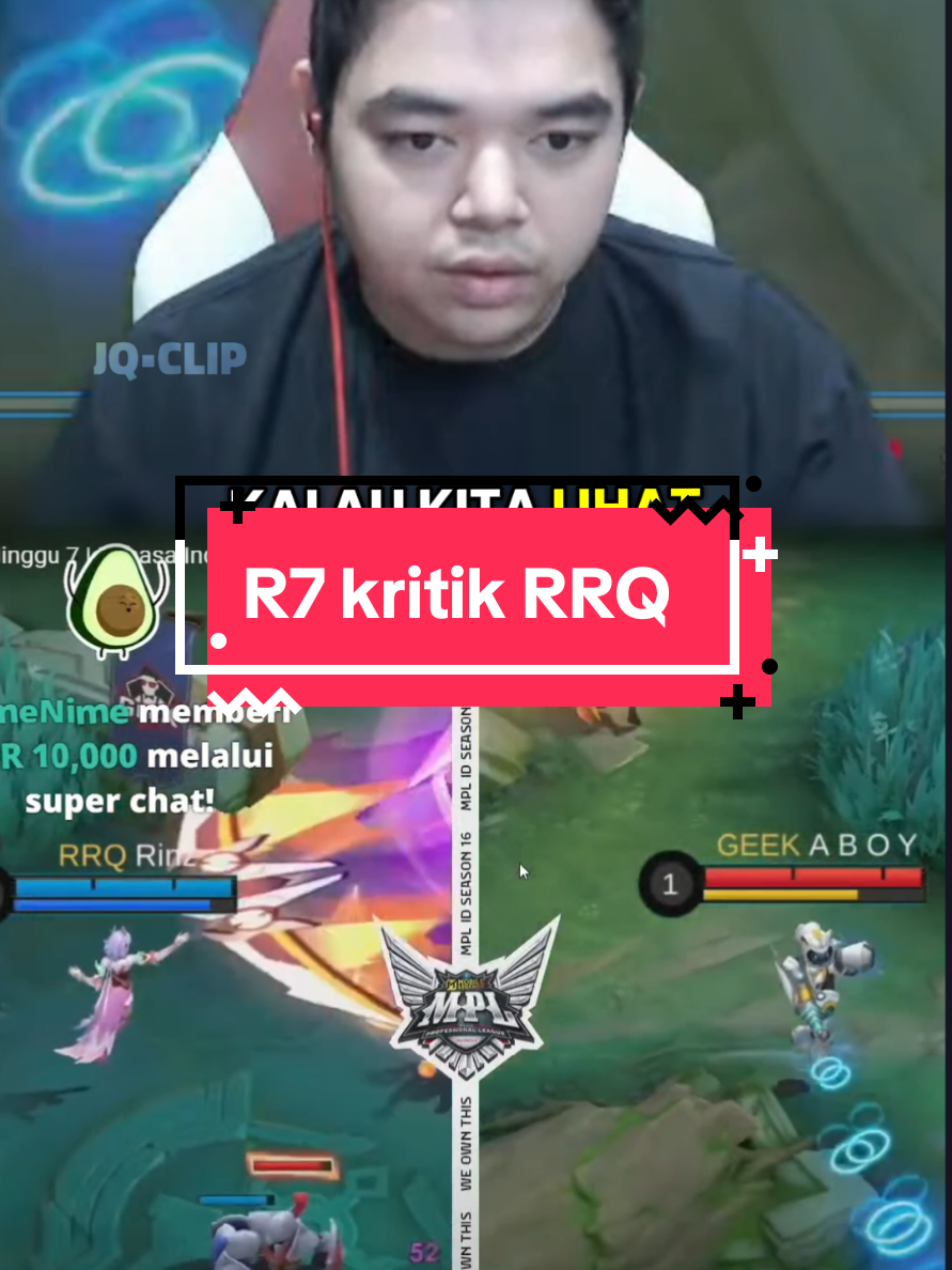 R7 kritik gameplay chemistry RRQ 👀 #r7 #rrqr7tatsumaki #rrqhoshi #NEXTJagoanMabar #MLBBNEXT2025 