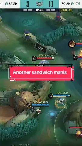 Another sandwich yang manis dari Bigetron🔥🔥 #BTR #NAVI #MPLIDS16 #WeOwnThis  #MPLGameplay   