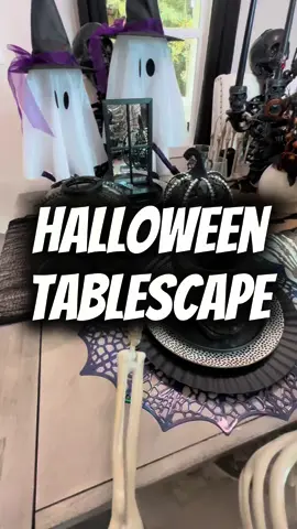 Bone appétit. 🦴🍽️ #momlife #halloween #tablescape #halloweendecor #halloweenparty 