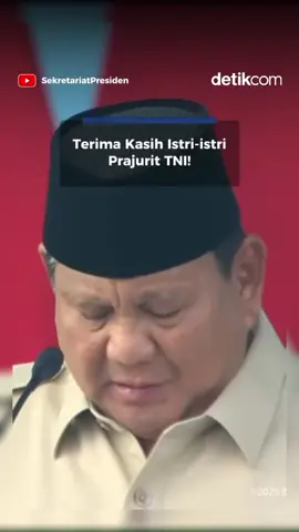 Ga pernah di apresiapi orang lain, keluarga, mertua, bahkan kadang suami juga lupa kasih apresiasi. Siapa sangka langsung diapresiasi Bapak Presiden 🥰🙏 sehat panjang umur Bapak Presiden ku 🫶 #huttni #pidatoprabowo #presidenindonesia #bapakprabowo #tniad 