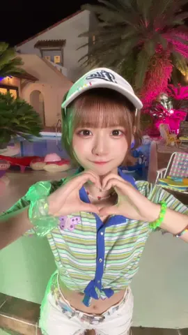 夏は夏らしくあつくなれ🥝@りっこー🍑 #さよステ#さよならステイチューン#アチチなベイベー#アイドル#おすすめ#idol#fyp