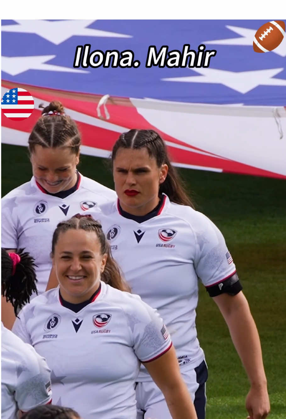 Fierce women's rugby game🏈#nfl #rugbysevens #usa #foryoupage #fyp 