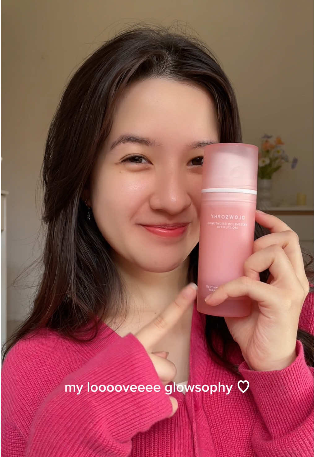 si moist pinky anti kusam 😍💓 #Glowsophy #glowingskin #glowing #moisturizerviral #moisturizerglowsophy 