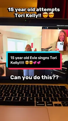 She’s only 15… and she’s BELTING Tori Kelly like a pro 😱🔥 This young singer won a free online lesson with me — and wait for THAT note (A♭5 👀). The control, the tone, the confidence… unreal. 💫 Would YOU be brave enough to sing this song? 👇🎤 #singing #vocalcoach #vocalcoachreacts #singersoftiktok #singersofinstagram               @evierose💐 