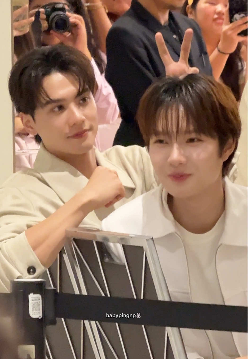 น้ำปิงจะไปรู้อะไร🥺🐰❤️ @Harit_keng @nampingster  #SkinSensexKengNamping #KengNamping #เก่งน้ำปิง #KengHarit #nampingster 