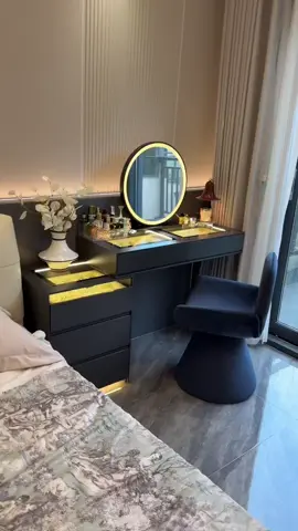 bàn trang điểm xịn cỡ này #trending #xuhuong #decornoithatgiare #bantrangdiemthongminh #bantrangdiem 