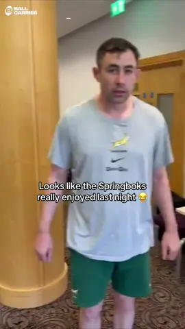 Good to see the coaches setting standards 😂 🎥 Rassie Erasmus  #rugby #springboks #rugbychampionship #rugbytok 