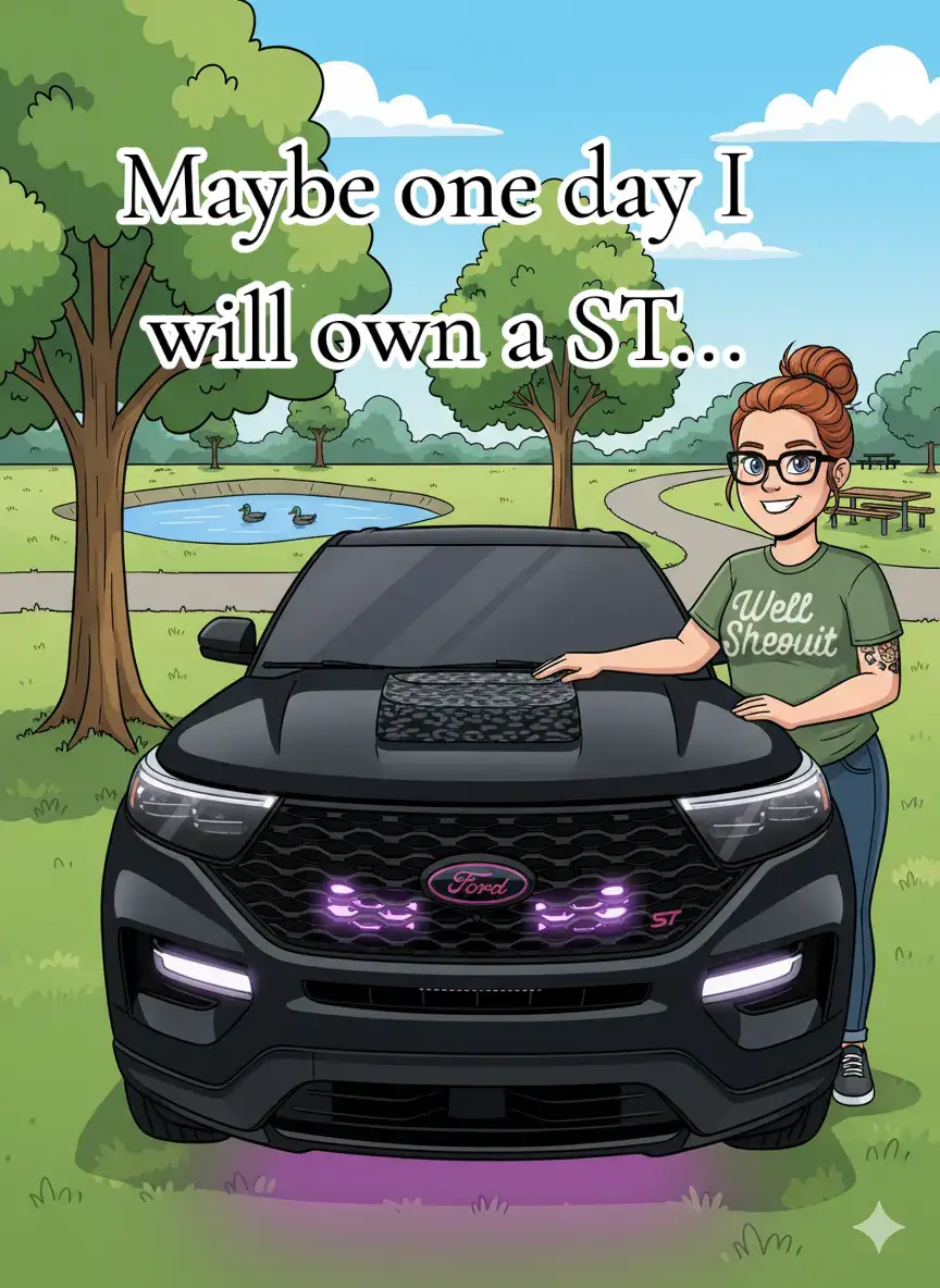 I always wanted one....and was so glad the day I got her!!! beyond blessed 🙌   #girlswholovecars #fordexplorerst #cargirlsoftikok #cargirls #400hpclub 