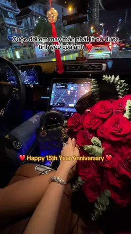 Chúc mừng kỉ niệm 15 năm yêu nhau. Em sẽ mãi yêu Anh ❤️