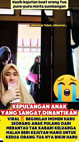 VIRAL‼️ INILAH MOMEN HARU SEORANG ANAK KASIH KEJUTAN UNTUK KEDUA ORANG TUA NYA #informaciónparati 
