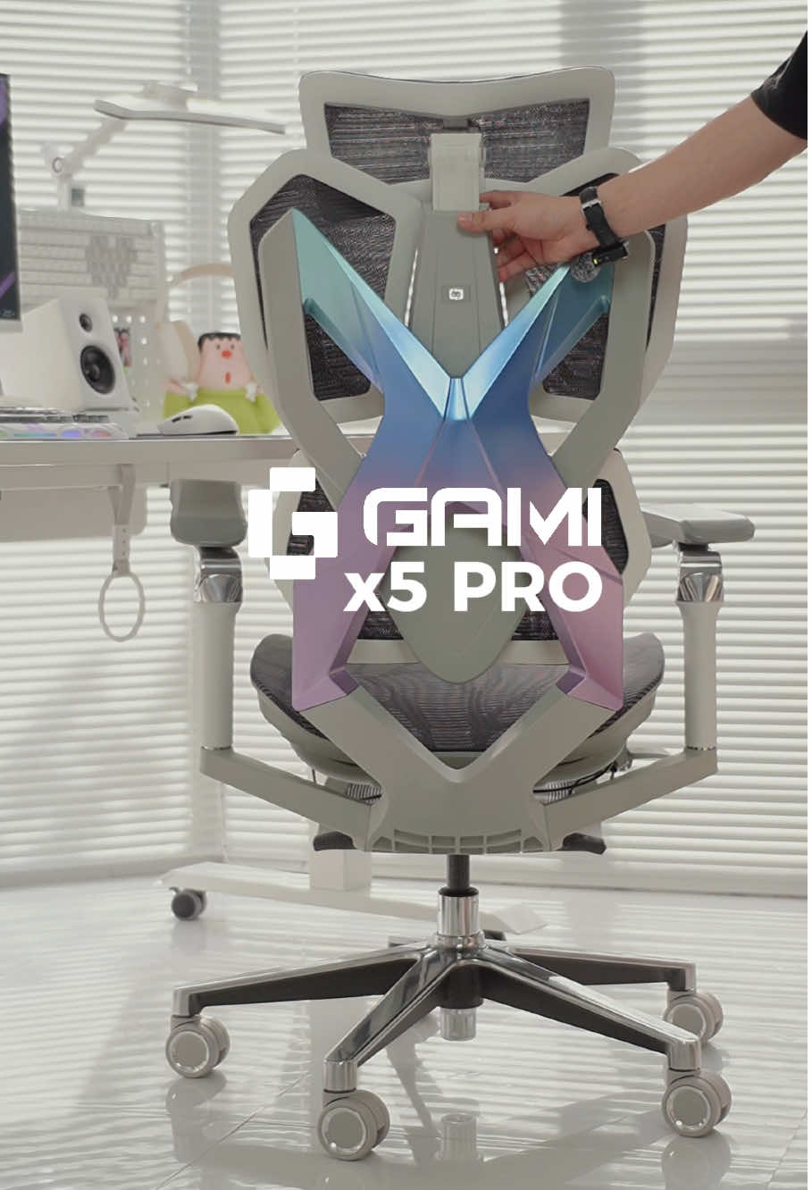 Một chiếc ghế CTH kết hợp với style Gaming = Gami X5pro  #x5pro #gami #ghecongthaihoc #benzstation 