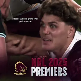 Reece Walsh’s insane NRL Grand Final performance wins him a Clive Churchill Medal! 😮‍💨🔥 #nrl #nrledit #nrlhighlights #nrlmemes #reecewalsh
