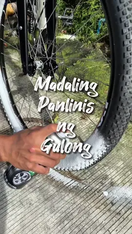 Madaling panlinis sa gulong #tire #cleaner #foam #foryou #bikeversa 
