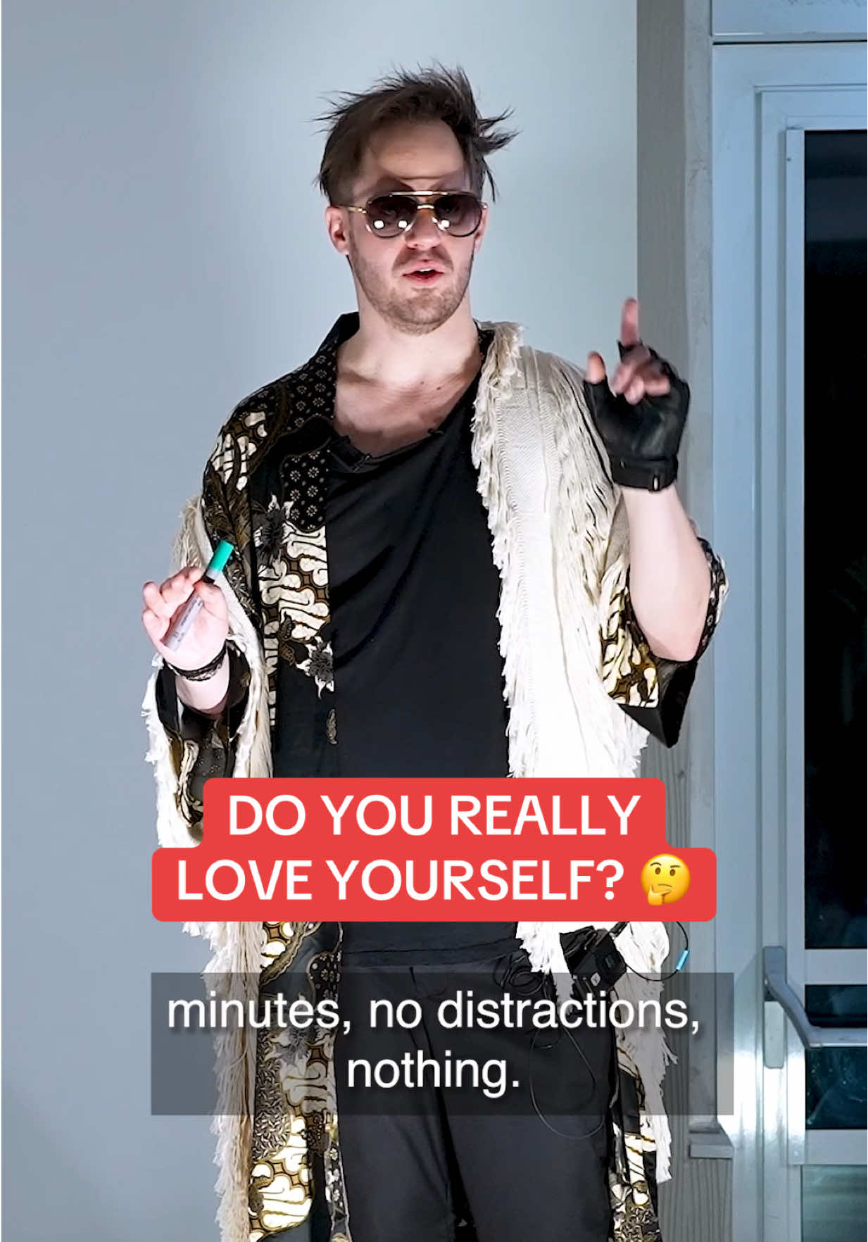 My favorite SELF LOVE challenge… ⚠️⁣ #julienblanc #julienhimself #selflove #selflovejourney #selfacceptance 