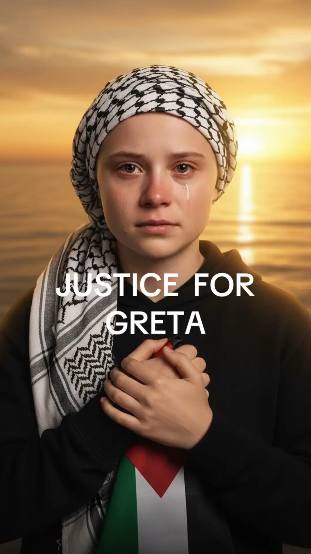 Free For GRETA#sumudglobalflotilla🇵🇸🇵🇸🇵🇸 #freegaza🇵🇸 