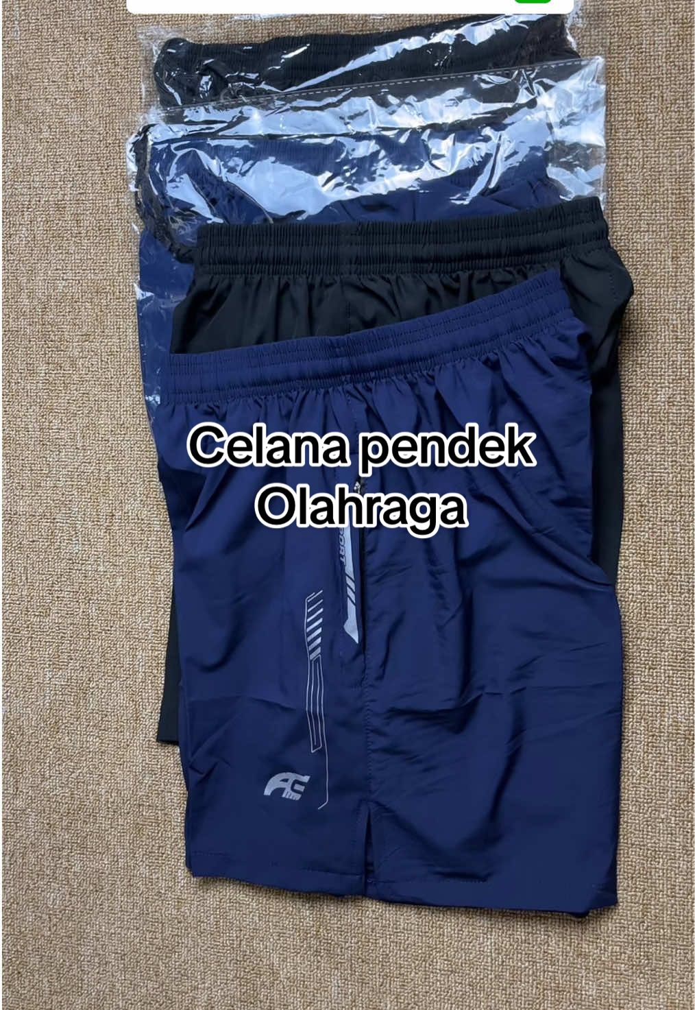 Promo celana pendek olahraga cowok 100Ribu dapat4 bahan parasut ❤️✅✅ #celanapendekolahraga #celanaolahraga #celanapendekrunning #rekomendasicelanaolahraga 