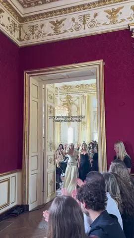 After months and months of work 💌 @aleenelsabbagh #pfw 