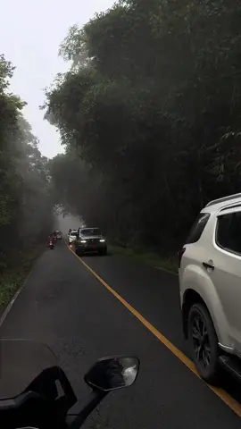 หมอกฉ่ำมากกกก⛰️      วันนี้ขอบคุณพี่ๆทัวร์ริ่ง ที่ทักทายกันระหว่างทางด้วยนะคะ🙇🏻‍♀️ เด็กน้อยหัดเที่ยววันนี้ใจฟูมากๆ😸 @ปลานิลหนีแม่เที่ยว🌻💖🛵💨  #เขาใหญ่ #อุทยานแห่งชาติเขาใหญ่ #เที่ยวไปเรื่อย #ไปกับเเฟน #forza350 