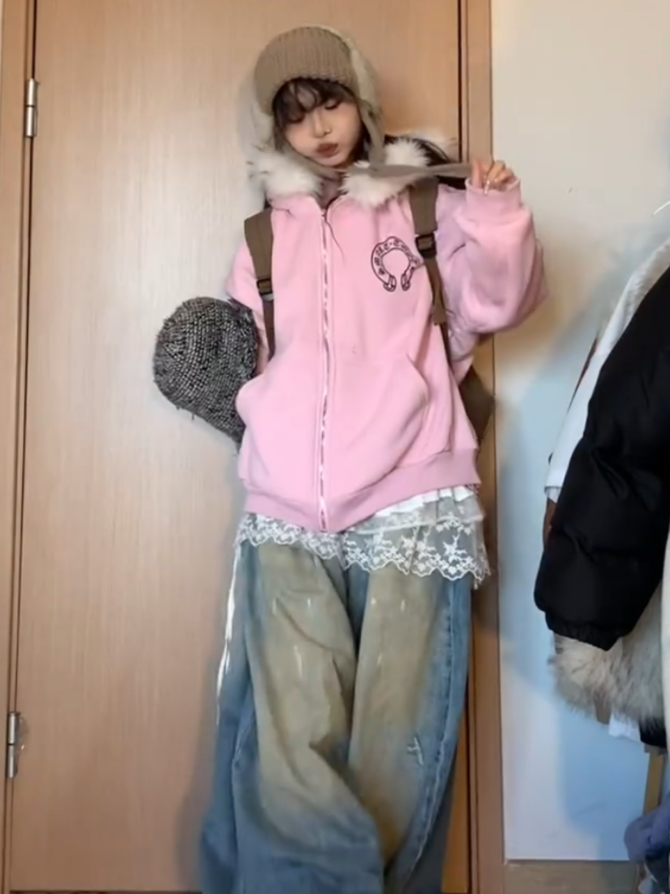 Outfit Ideas 🩷 #OOTD #outfitideas #outfit #winterfashion #fyp 