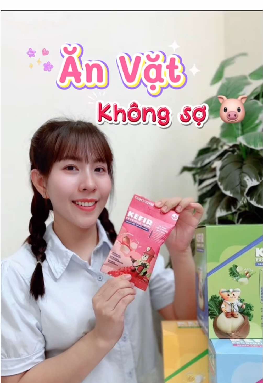 Ai nghiền ăn vặt thì vào hết đây nha Sử dụng hashtag chính: #Tracykefir #snackanvat #snackhealthy #anvatchobe #snackloikhuan 