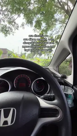 ora kabeh dituruti tapi diusahakan