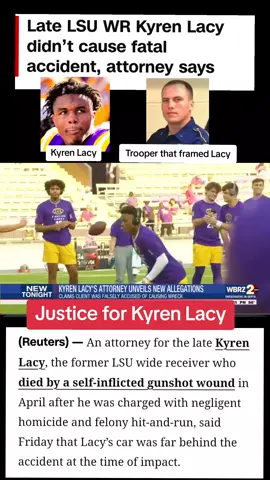 #KyrenLacywaswellbehindcrashthatresultedinmansdeath #justiceforKyrenLacy # #KyrenLacyLSUstudentkilledhimafterbeingframedbycops  #blackcommunitytiktok #blackcrimenews 