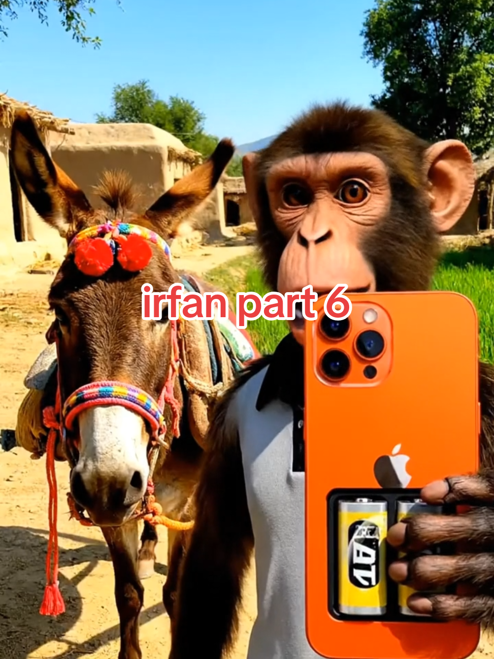 irfan part 6,name comment karo, #monkeyvideos #fyp #viral 