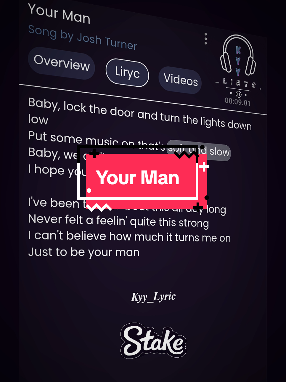 Your Man 🎧🎶 #joshturner #lirycs #song #kyyliryc #lirycsvideo 