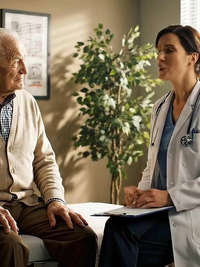 Doctor asks a routine question…😳🤣 #ai #doctor #comedy #humor #grandpa