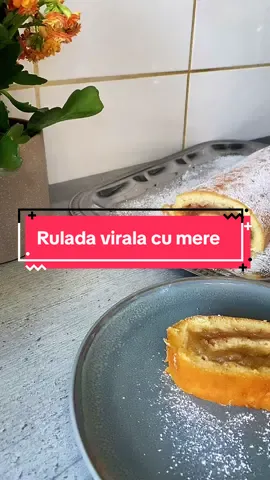 Încă ceva de încercat neapărat toamna asta : ruladă cu mere! 🍂☔️🍎 #apple #fall #vibe #100k 