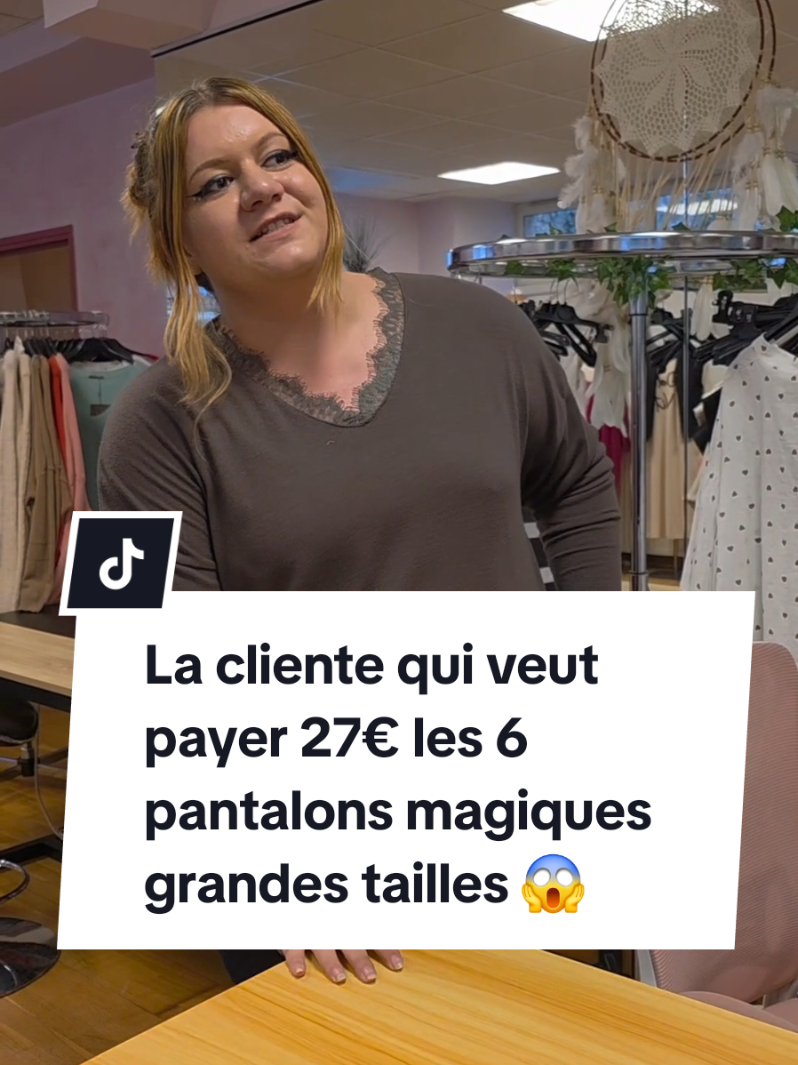 Vous auriez fait quoi à la place de la vendeuse ?  La cliente joue sur les mots 